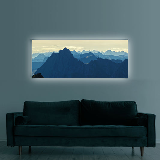 Berge in Norwegen Wandbild