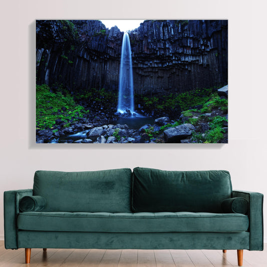 Svartifoss Wasserfall | Island Wandbild